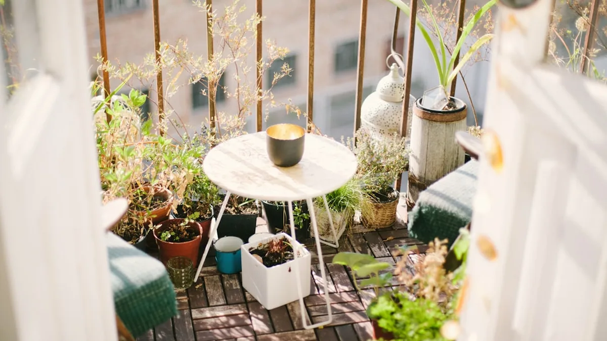 Se créer un coin de verdure, même sur un balcon